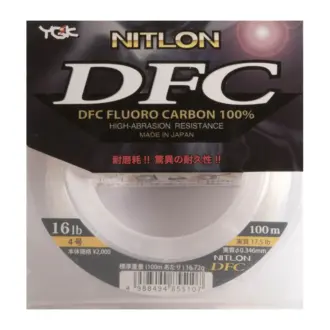 Fio Fluorcarbono YGK Nilton DFC 100mts novo