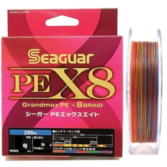 Fio Yuki Seaguar PE 8X Color de 200mt