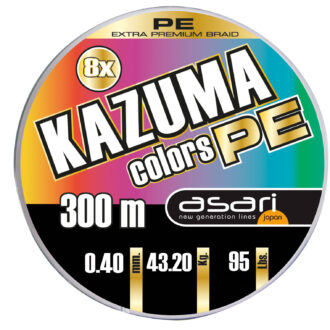 Fio Asari Kazuma PE 8x Pro Colors de 300mts