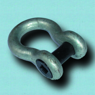 manilha lira meia lua cabeça embutida