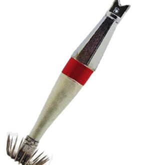 toneira chumbo hexagonal zun branco-cinta vermelha